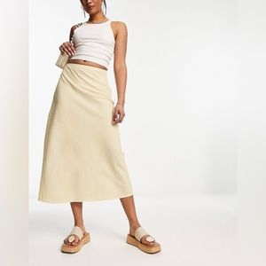 ZhangAXing maxi beige skirt p32-19